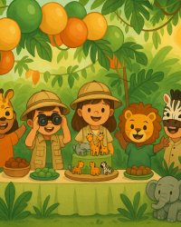 Como Fazer uma Festa Safari Infantil Inesquecível