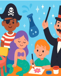 Temas de festas infantis criativos, sustentáveis e eco-friendly