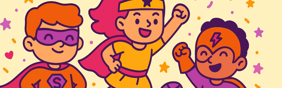 Escolha o tema de super-herói para sua festa infantil