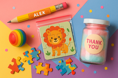 Kit de jardinagem com sementes, pazinha e vasinho.